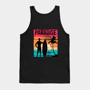 Surfing in a Paradise Tank Top